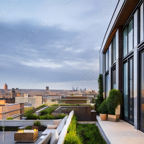 A contemporary rooftop terrace with panoramic city views3