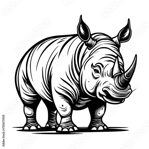 rhino illustration