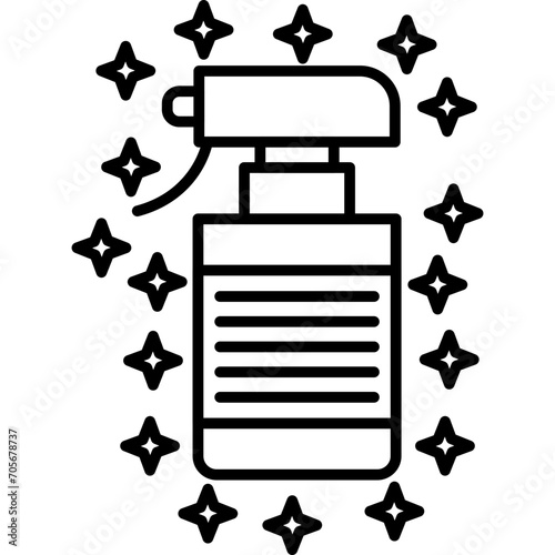 Cleaning Spray Icon