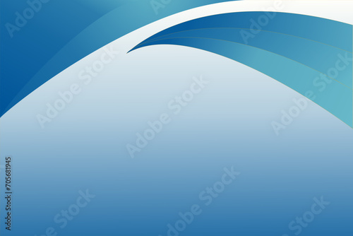 Abstract vector background curve blue design