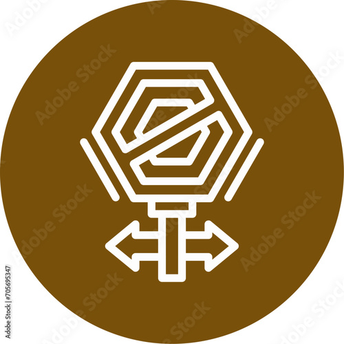 No stopping Icon