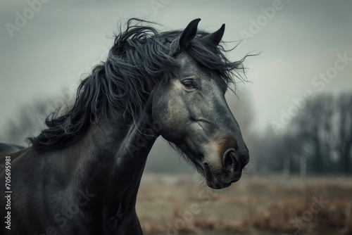 Horse background © kramynina