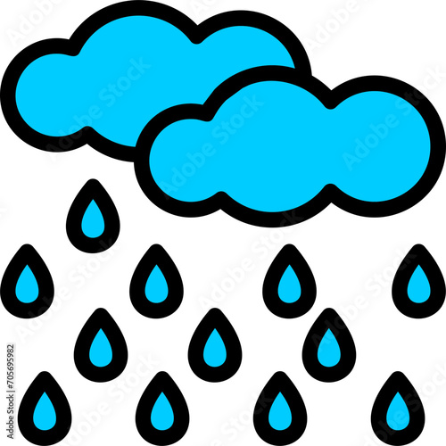 Raindrops Icon