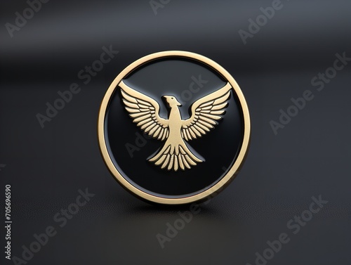 Creative Custom Pin Badge Mockup for Branding and Collectibles - AI Generated