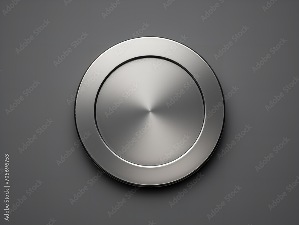 Creative Custom Pin Badge Mockup for Branding and Collectibles - AI Generated