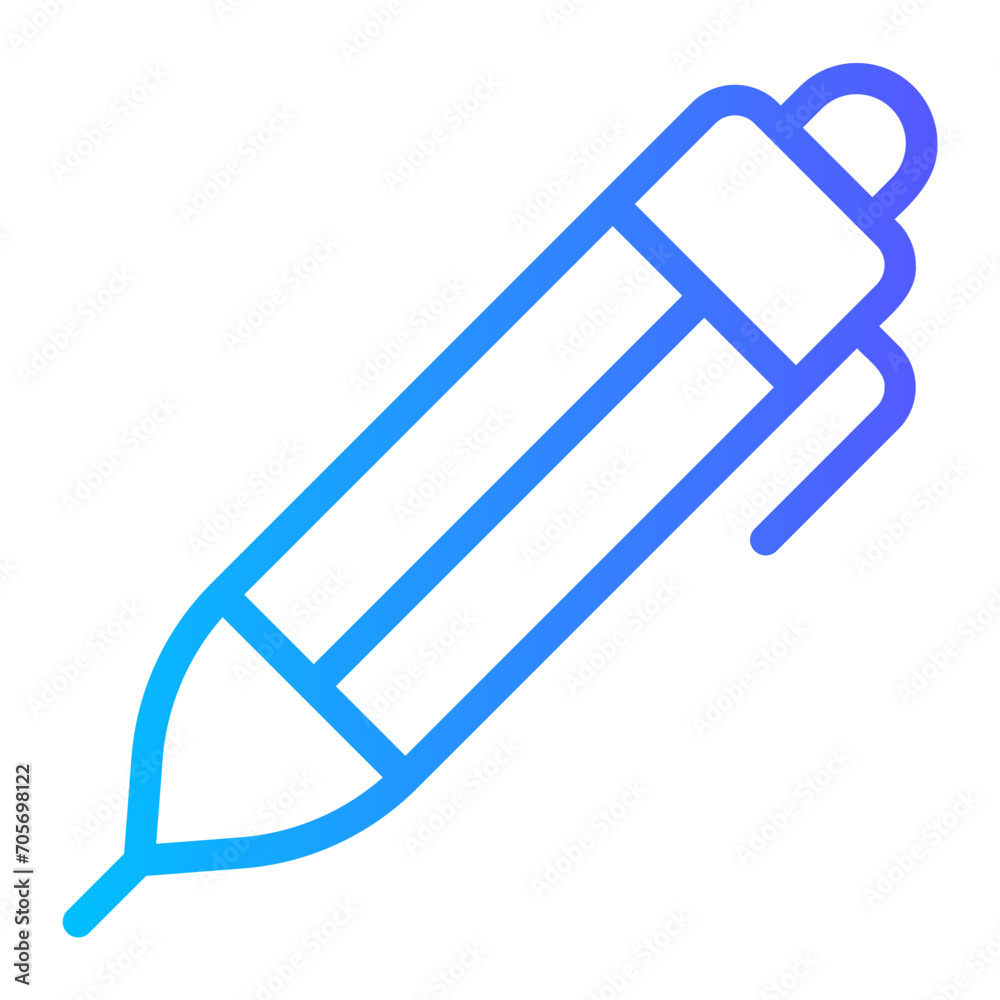 ballpoint gradient icon ballpoint gradient icon