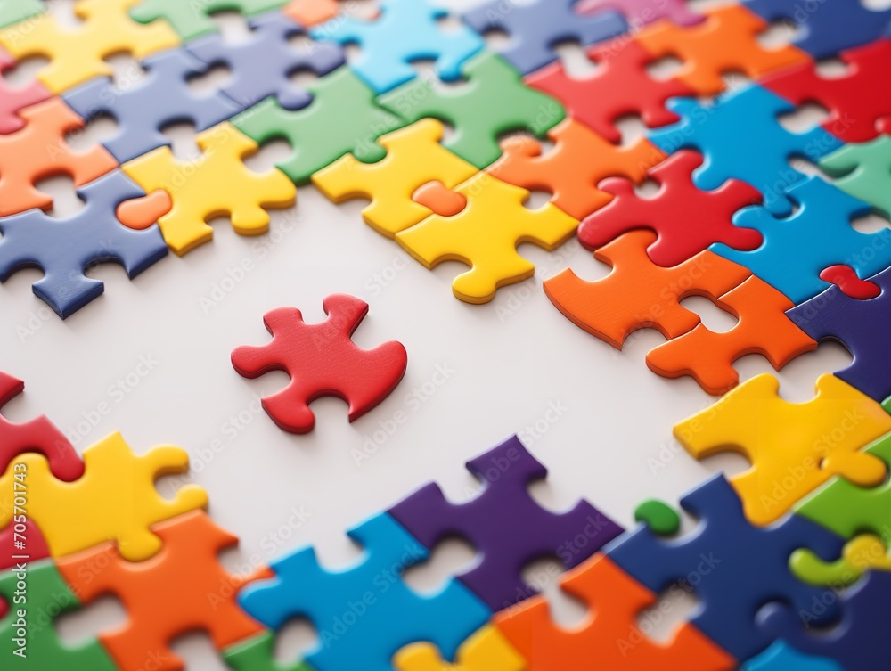 Engaging Custom Puzzle Mockup for Fun and Learning - AI Generated Engaging Custom Puzzle Mockup for Fun and Learning - AI Generated