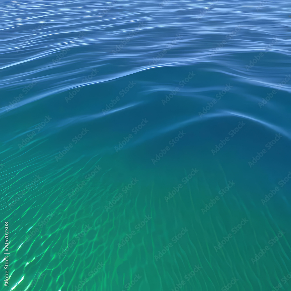 Ocean surface on an island in California with gentle ripples on the surface and refraction of light, clear water, stones at the bottom of the sea, clean environment concept, Ocean surface on an island in California with gentle ripples on the surface and refraction of light, clear water, stones at the bottom of the sea, clean environment concept,