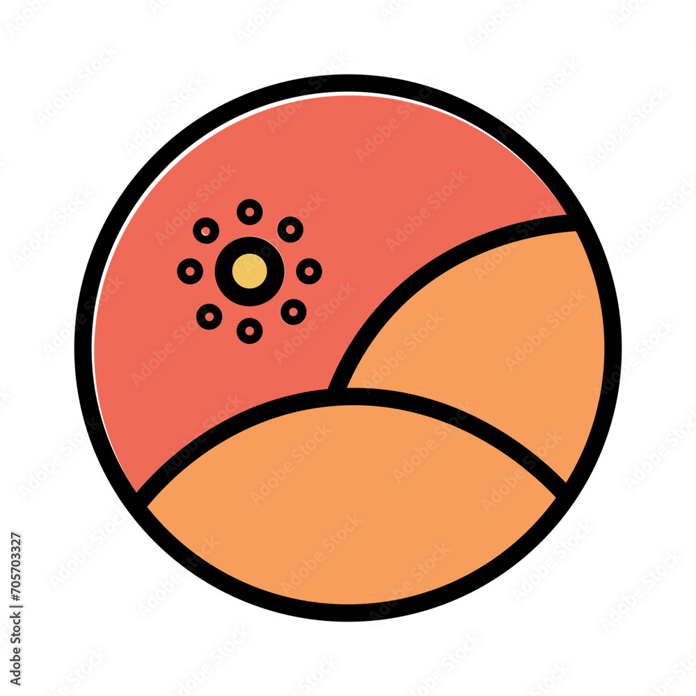 Beach Holiday Summer Filled Outline Icon Beach Holiday Summer Filled Outline Icon
