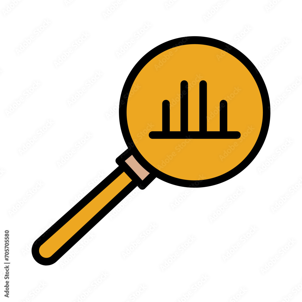 Graph Search Strategy Filled Outline Icon Graph Search Strategy Filled Outline Icon