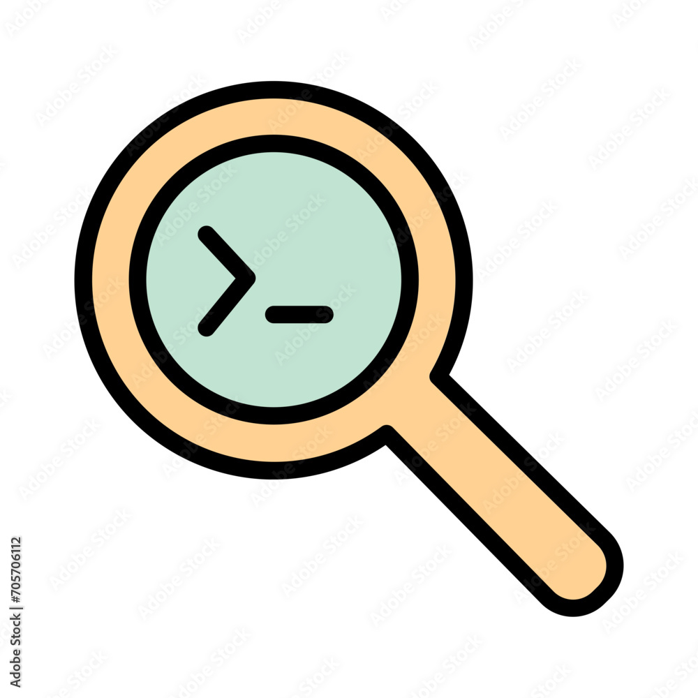 Code Search Coding Filled Outline Icon Code Search Coding Filled Outline Icon