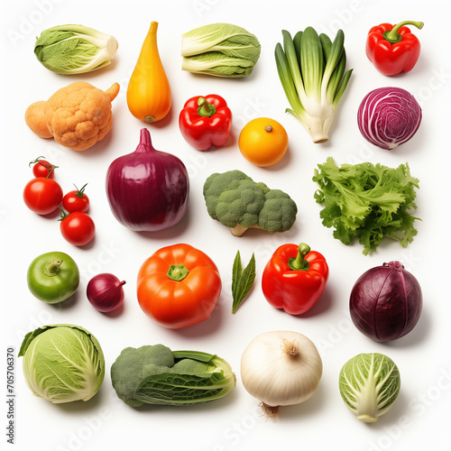 essen, gemüse, gemüse, tomate, isoliert, zwiebel, pfeffer, inkasso, frisch, obst, gurke, weiß, kohl, green, gesund, anpassen, knoblauch, rot, salat, vegetarier, broccoli, karotte, kartoffel, diät, obs photo