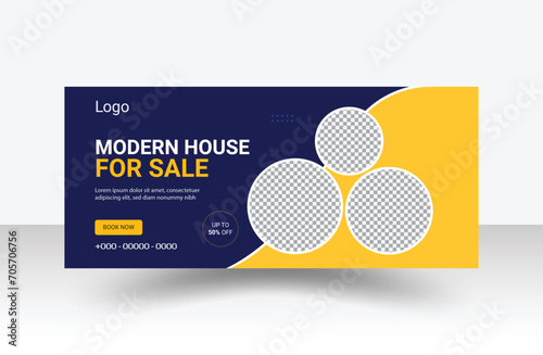 Facebook cover vector templates fully editable, advertising design,estate facebook home sale, real estate home sale, facebook, Instagram post, banner design template, elegant facebook cover.