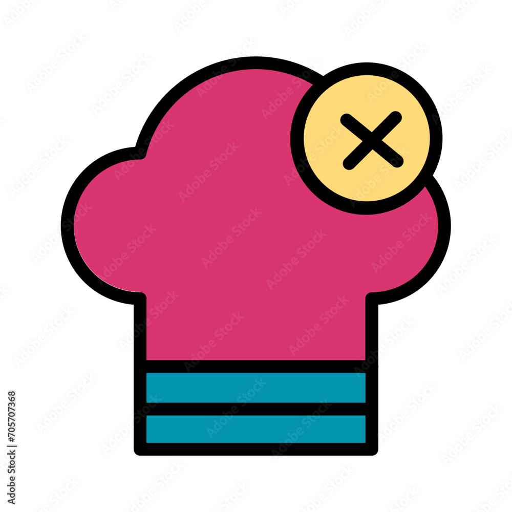 Bakery Chef Cook Filled Outline Icon Bakery Chef Cook Filled Outline Icon