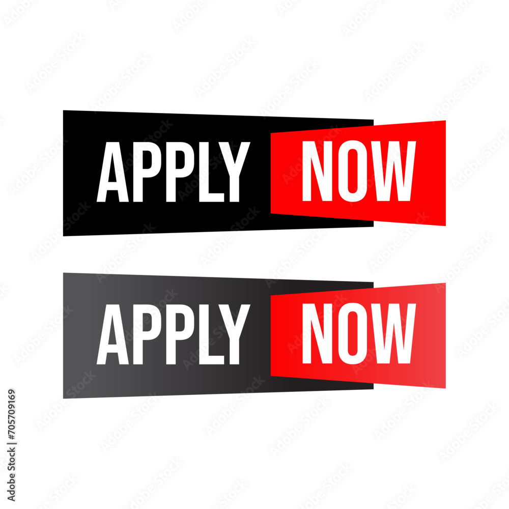 Apply now job submit button icon. Vector apply now button. Apply now job submit button icon. Vector apply now button.
