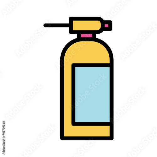Blow Torch Welding Filled Outline Icon