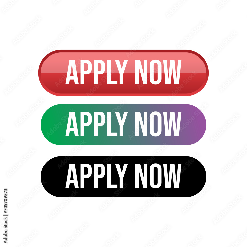 Apply now job submit button icon. Vector apply now button. Apply now job submit button icon. Vector apply now button.