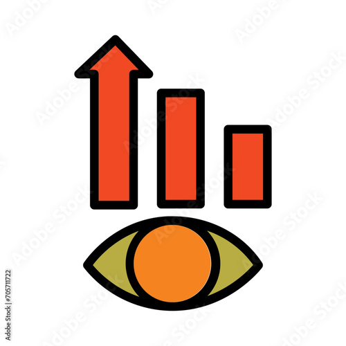 Growing Up Vision Filled Outline Icon