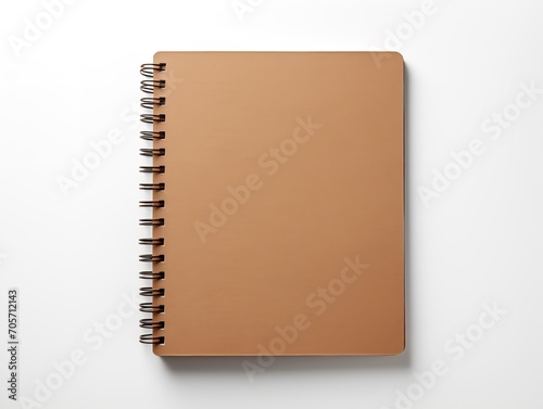 Stylish Spiral Notebook Mockup for Notes and Sketches - AI Generated