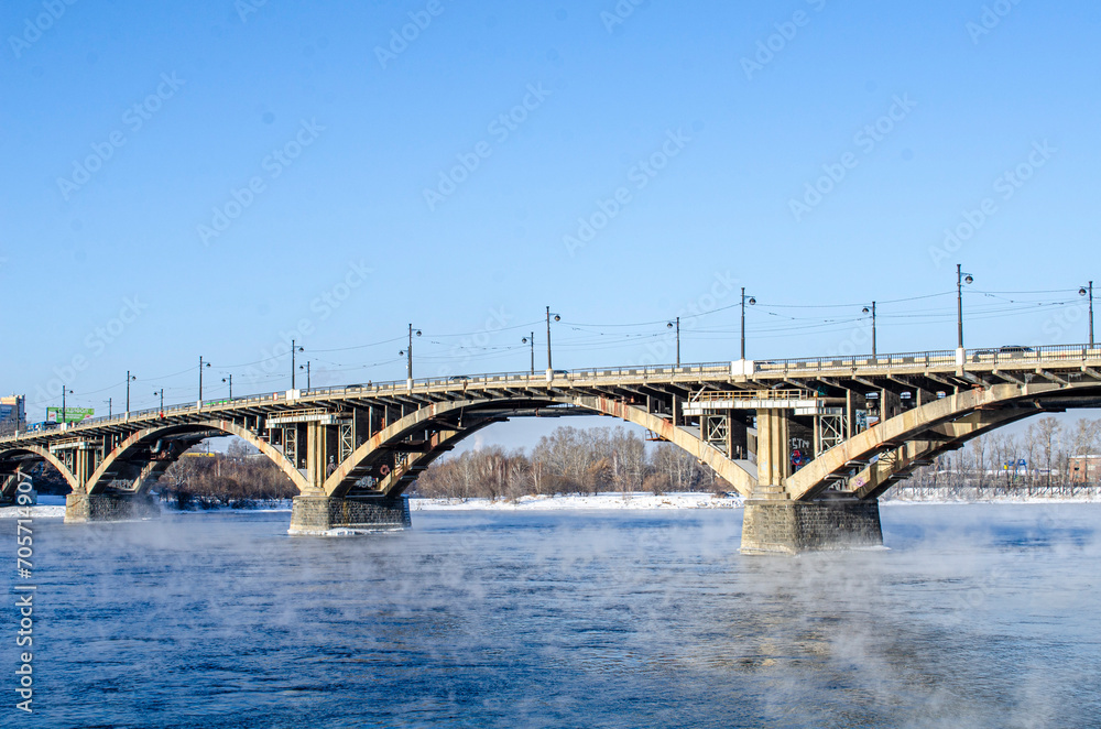 bridge over the river