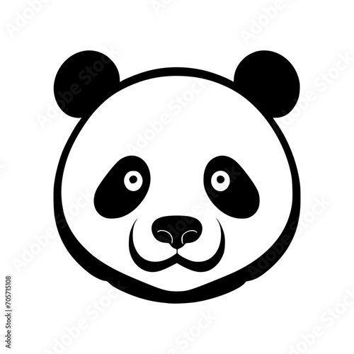 Fototapeta Naklejka Na Ścianę i Meble -  panda bear illustration