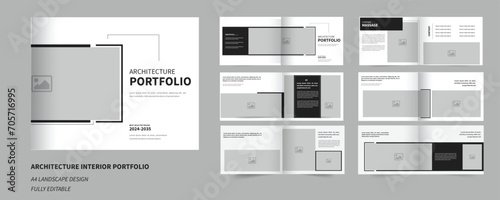 Portfolio Template, Architecture and interior portfolio design 
