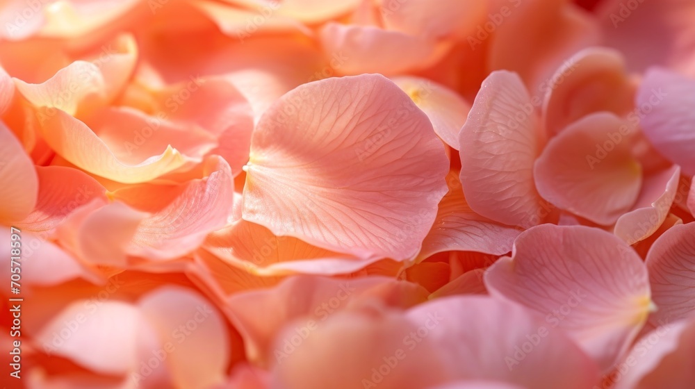 Petals background in peach fuzz color Petals background in peach fuzz color