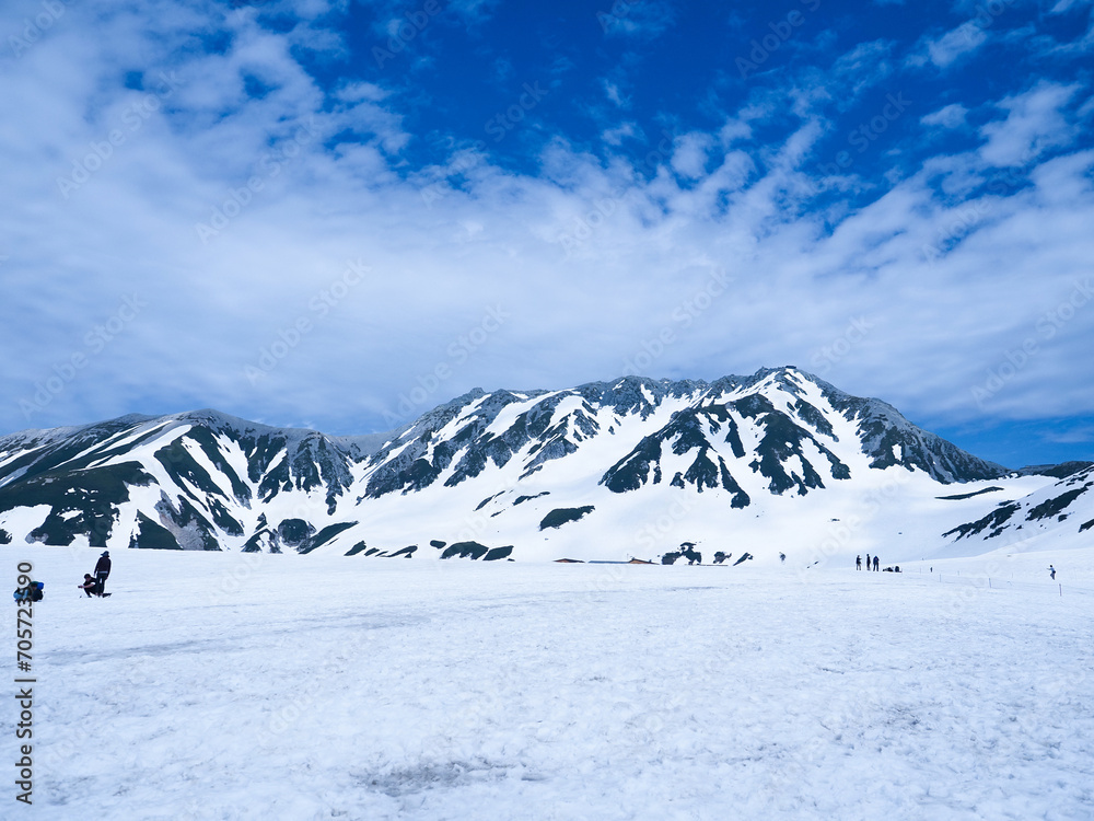 Fototapeta premium 雪山