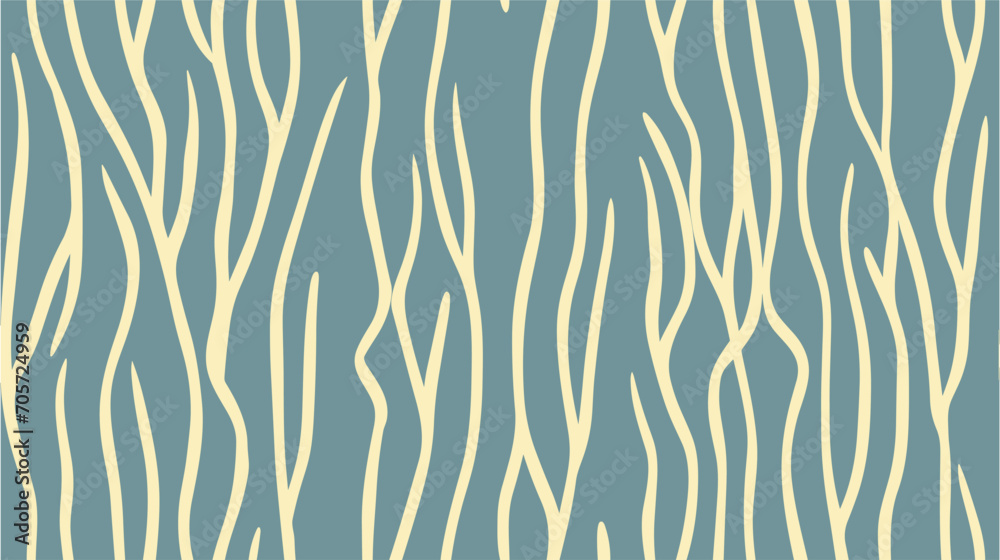 An elegant bright illustration with lines in Natural style. Wavy background. Colorful wavy background. Seamless.