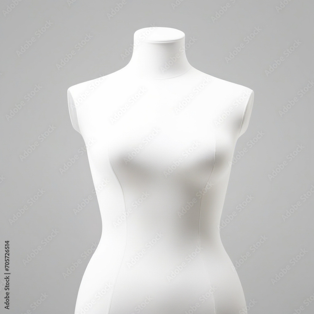 clothes mannequi isolated on white background. ai generative clothes mannequi isolated on white background. ai generative