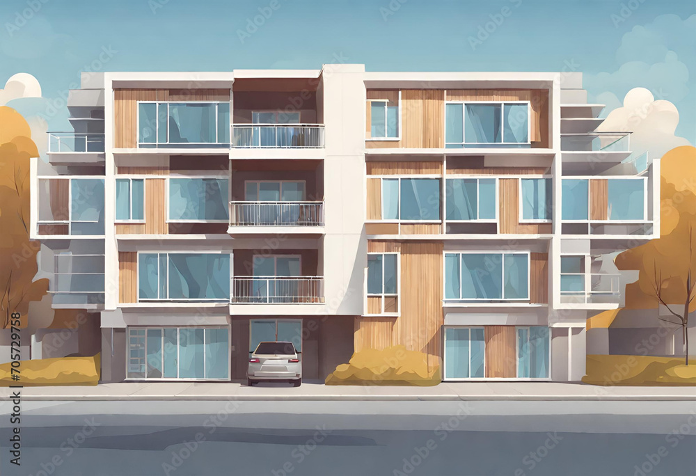 collection of houses, large and small and modern collection of houses, large and small and modern