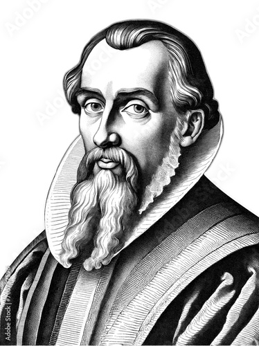 Johannes Kepler (27 December 1571 – 15 November 1630), generative AI photo