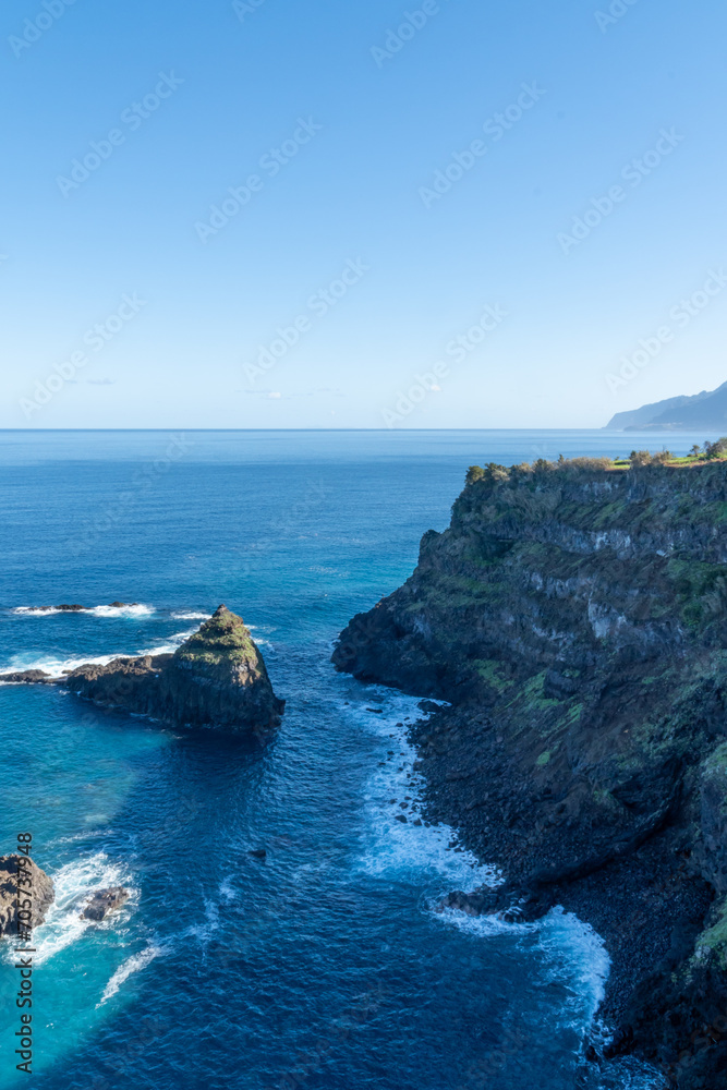 Cliffs at Seixal, Madeira