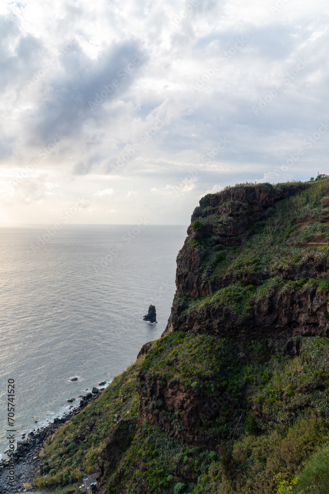 Coastal landscape of Madeira Island