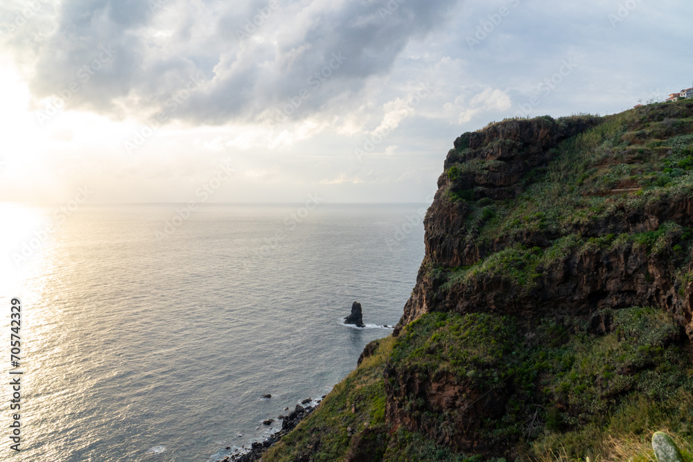 Calhau da Lapa valley hiking trail at Madeira