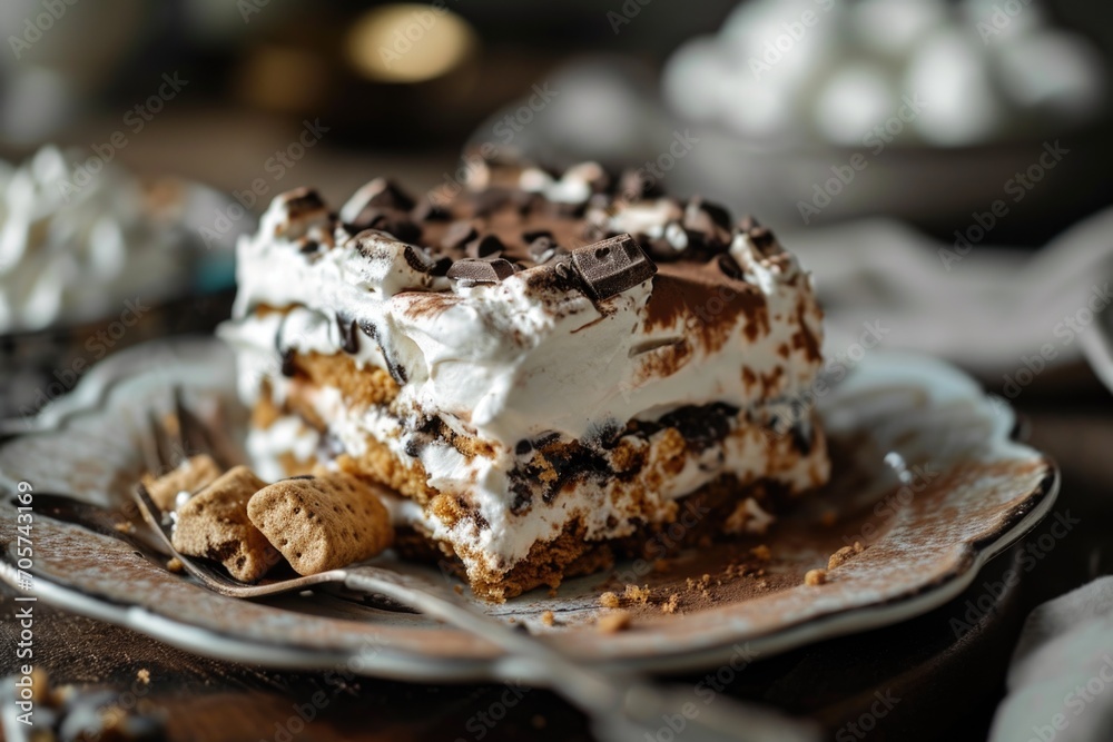 Smores Icebox Cake. Food Mashup Smores Icebox Cake. Food Mashup