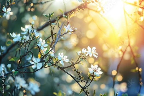 Spring flowers  background  © kramynina