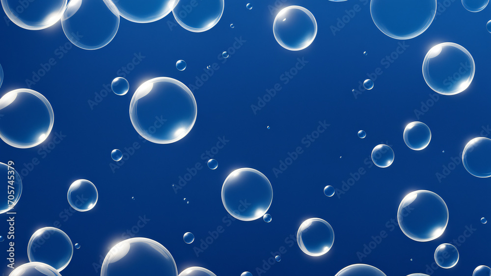 a minimalist bubbles pattern