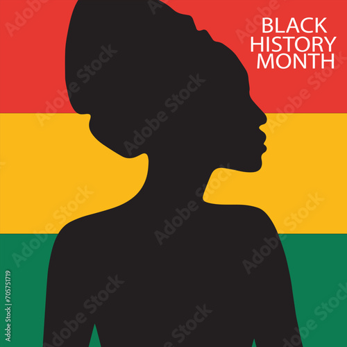 Black history month poster 