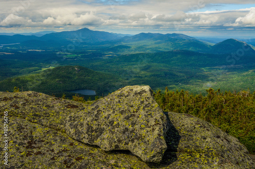Wright Mountain View, High Peaks Wilderness Area, Adirondack Forest Preserve, New York photo