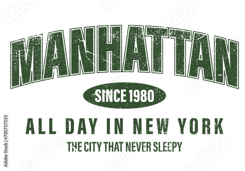 manhattan, the city that never sleepy usa america 