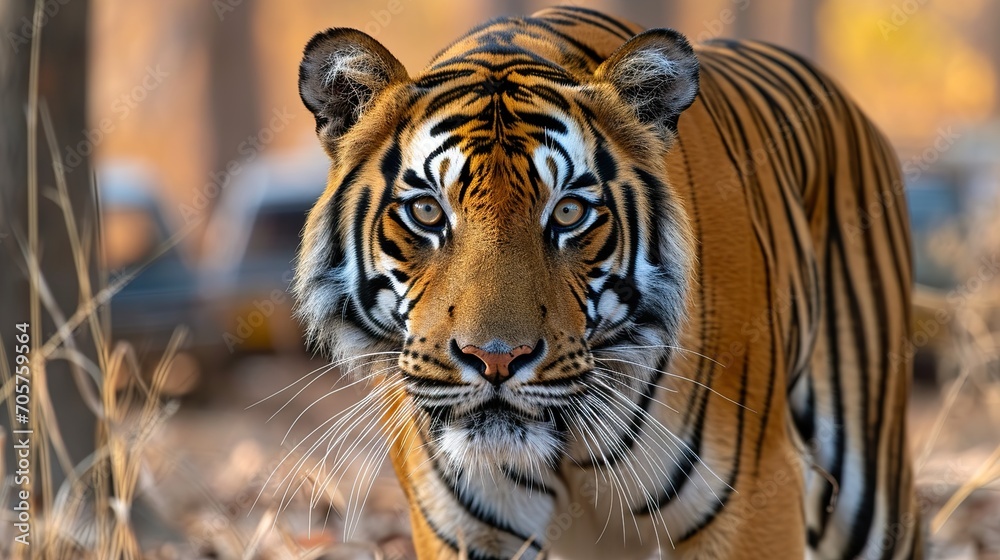portrait of a tiger portrait of a tiger