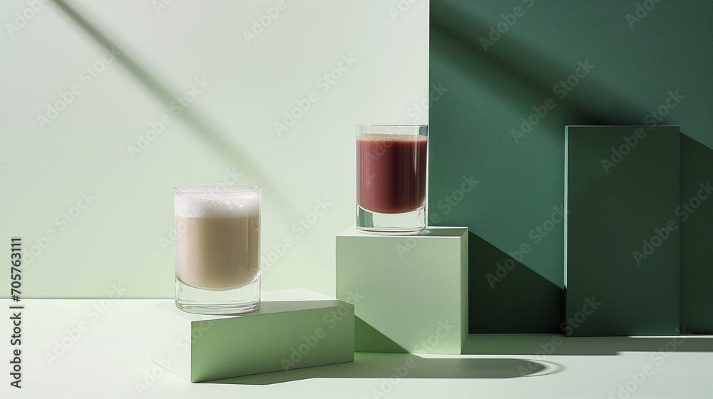 empty display for coffee