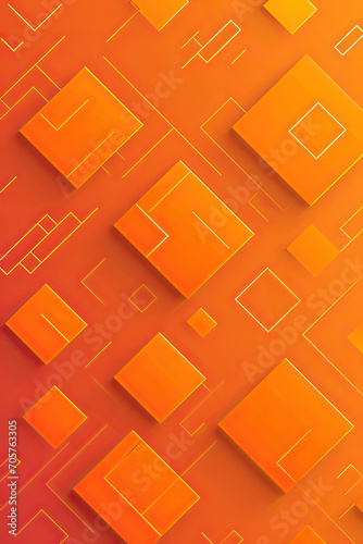 Abstract background with square geometric pattern