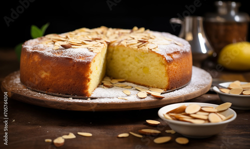 Vasilopita is a traditional cake with a hidden lucky charm, eaten in Greece and neighboring countries