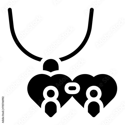 locket glyph icon