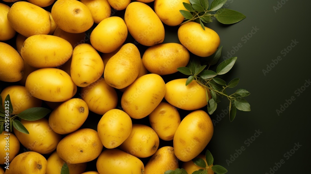 a pile of lemons with green leaves on a dark green background with a dark green background and a dark green background with a few lemons on the top.