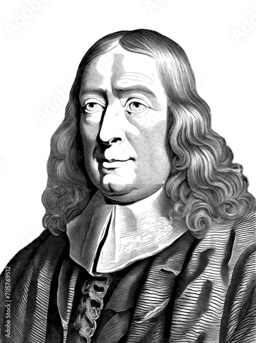 John Milton (9 December 1608 – 8 November 1674), generative AI	 photo