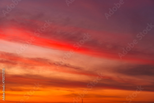 Beautiful colorful sky scene background. © Pornprasit Panada