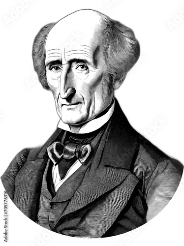 John Stuart Mill was an English philosopher, political economist, politician and civil servant., generative AI 
